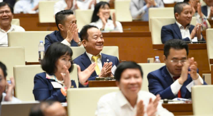 Chủ tịch Đỗ Quang Hiển tham dự hội nghị toàn quốc triển khai nghị quyết 66-NQ/TW và 68NQ/TW