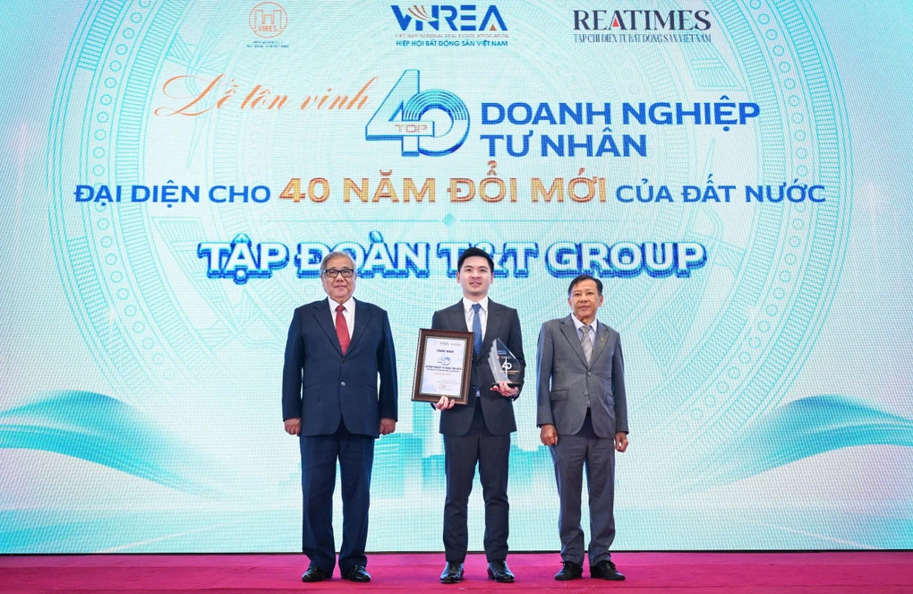 T&T Group được vinh danh trong “Top 40 doanh nghiệp tư nhân tiêu biểu”